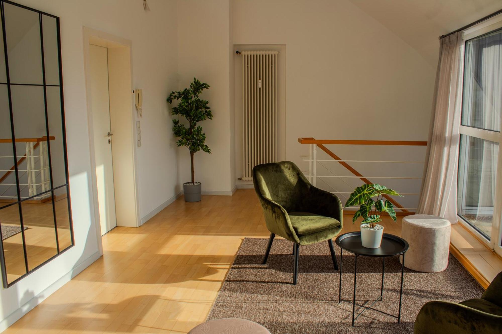Penthouse-Maisonette - City Center, Highspeed Internet, Garage Worms Exterior photo